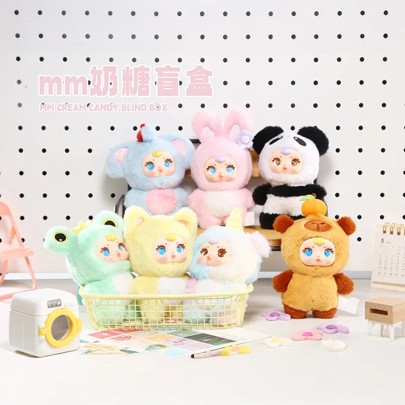 MM Milk Candy V1 Vinyl Plush Blind Box – Cute Mystery Doll Pendant