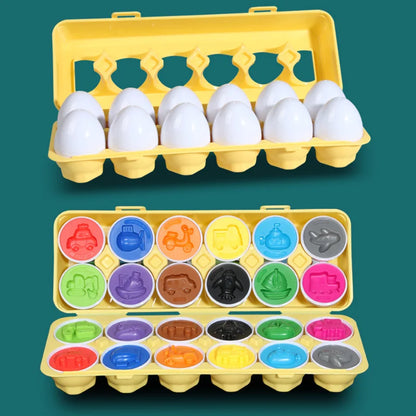 Naodongli Easter Matching Eggs Set
 Montessori Learning Toy