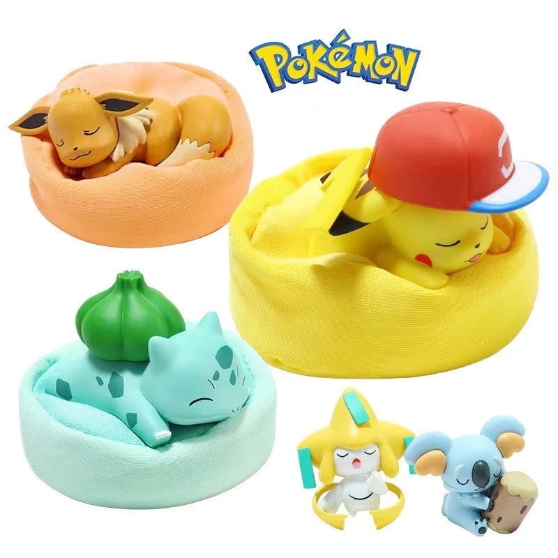 Pokémon Starry Dream Series Figures – Pikachu, Eevee, Snorlax, Bulbasaur & More