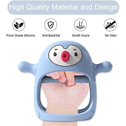 Smily Mia Penguin Silicone Teether