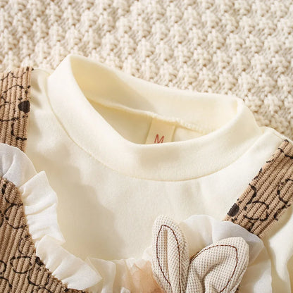 Baby Girls Bunny Dress (Age 9M-3 YRS)