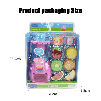 Peppa Pig – Simulated Juicer Pretend Play Blender Toy with Fruit Pieces | Kids Roleplay Kitchen Set