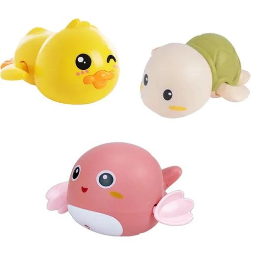 Baby Bath Swimming Duck Toys Turtle-Duck-Dolphin