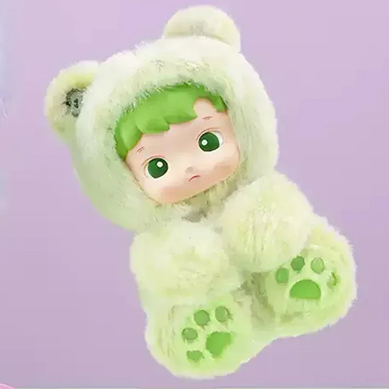 HACIPUPU Gummy Bear Series - Vinyl Plush Pendant Blind Box Multicolor Green Apple Flavor
