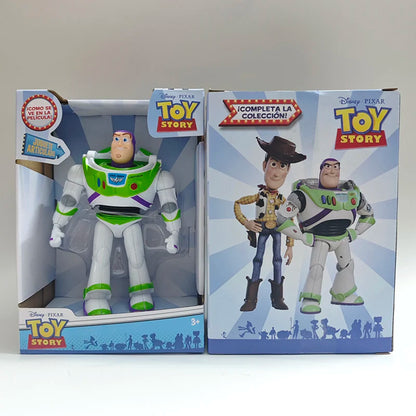 Toy Story Buzz Lightyear Action Figure – Poseable Model Toy | Pixar-Inspired Robot Doll