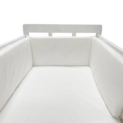 Baby Bumper Washable Crib Protector Khaki