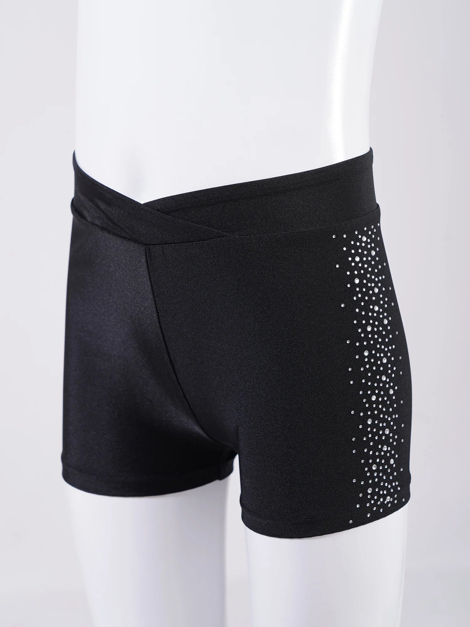 Girls Rhinestones Dance Shorts (Age 4-16 YRS)