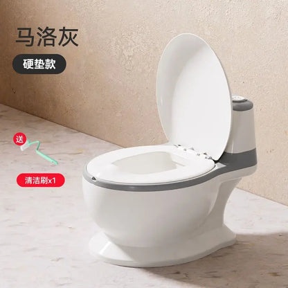 Children's Water Close Potty Training Toilet - With Flushing Sounds