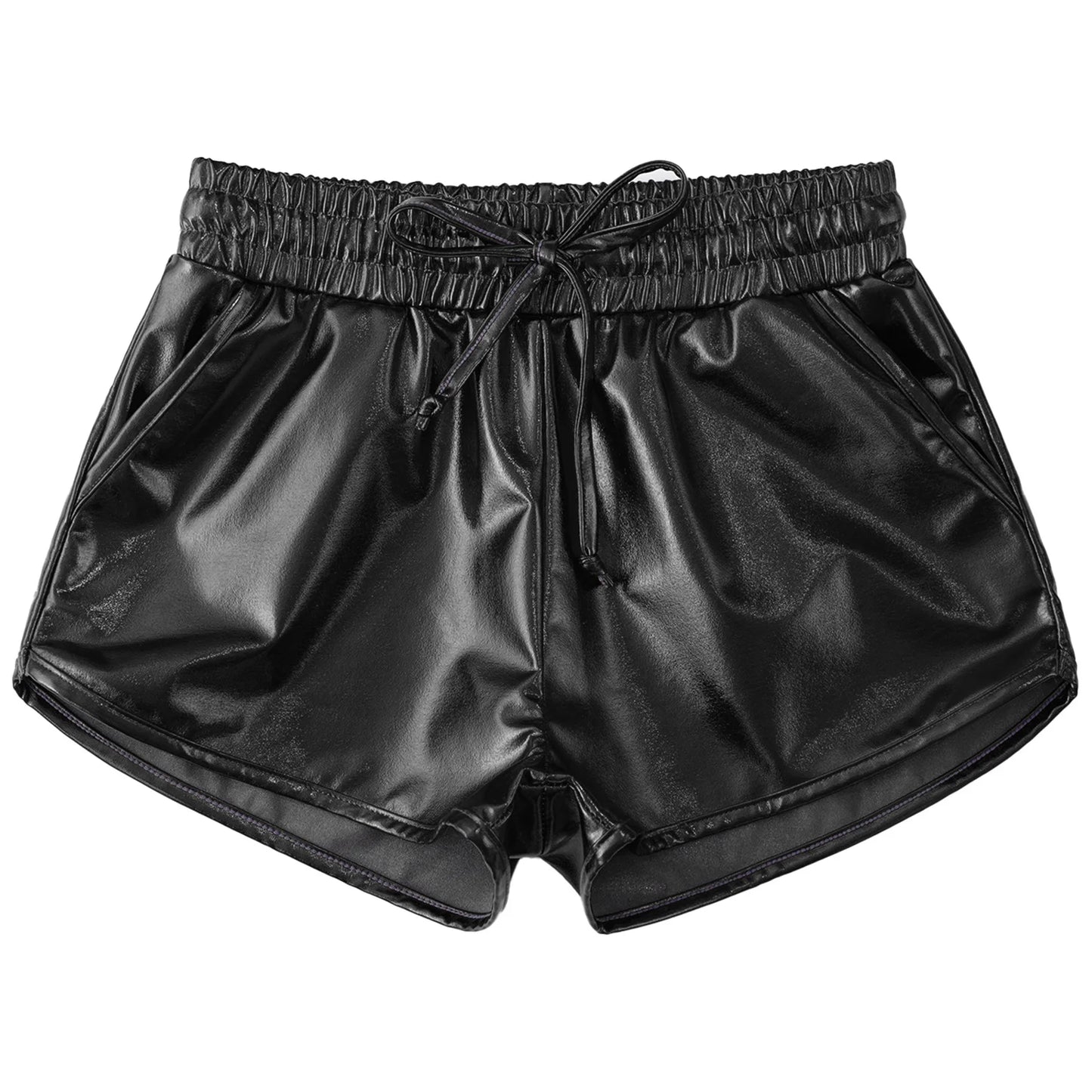 Girls Metallic Drawstring Shorts (Age 3-12 YRS)