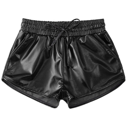 Girls Metallic Drawstring Shorts (Age 3-12 YRS)