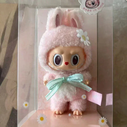 Labubu - Limited Edition, Mysterious Monster Box,Wings of Wealth Series Labubu-Pink