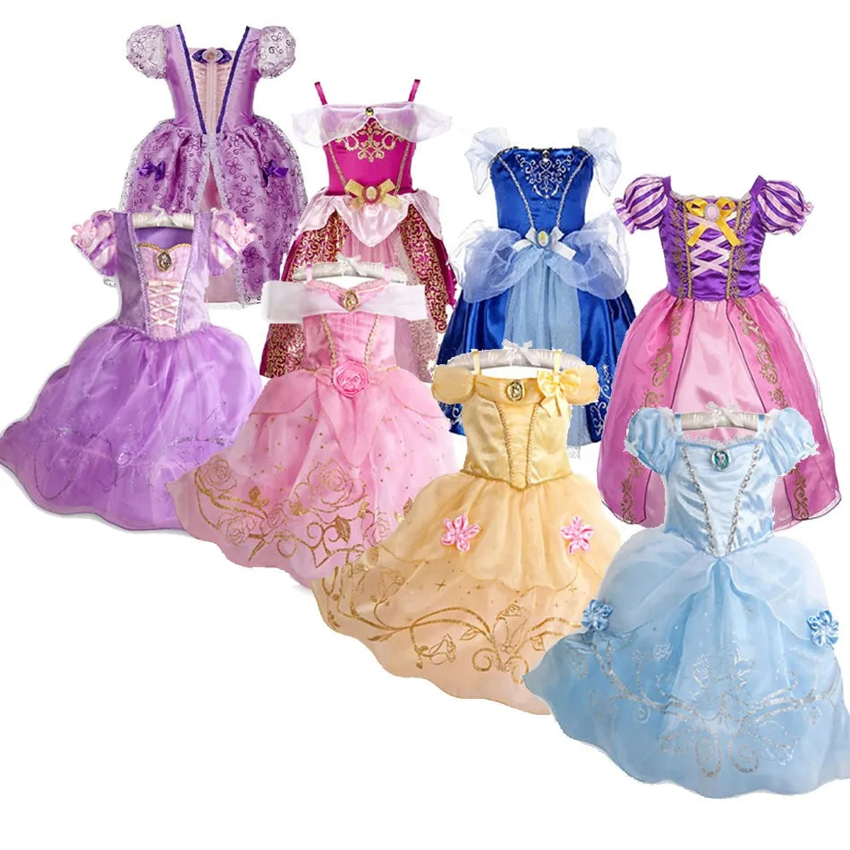 Girls Princess Costume Dress (