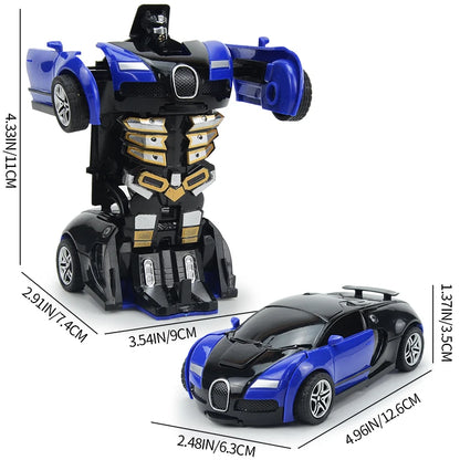 Transformer CarRobot Model Push and Go Car Vehicle