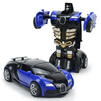 Transformer CarRobot Model Push and Go Car Vehicle