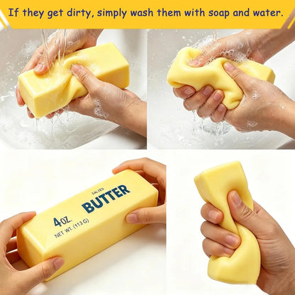 Butter Sticks Squishy Toys – Slow Rebound Sensory Stress Relief
