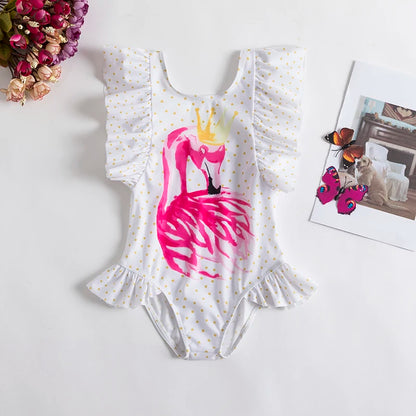 Baby/Toddler Girls One-Piece Swimwear (Age 6M-5 YRS) SW01811-B Multicolor
