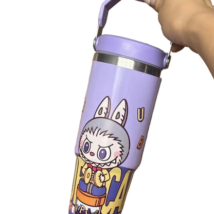 Labubu Ice King Cup – 30oz Stainless Steel Insulated Cup Purple