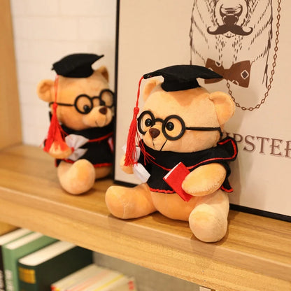 Plush Graduation Teddy Bear Stuffed Toy - 18/23cm