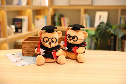 Plush Graduation Teddy Bear Stuffed Toy - 18/23cm