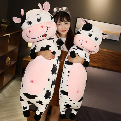 Large Plush Milk Cow Stuffed Toy 80-120cm
