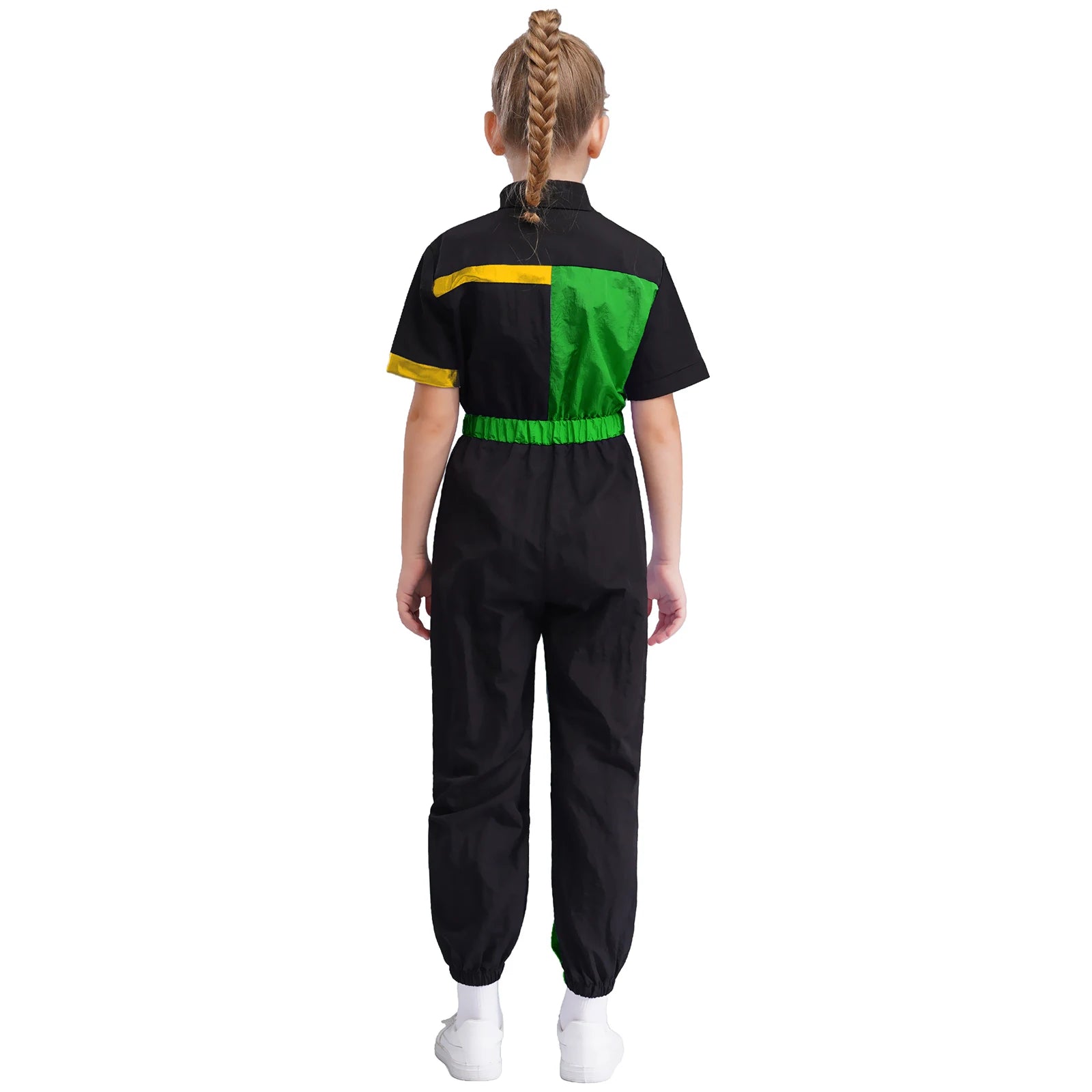 Girls Color Block Jumpsuit (6-16 YRS)