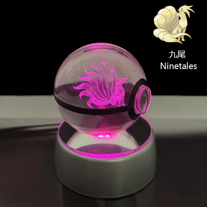 Pokemon Crystal Ball LED Night Light