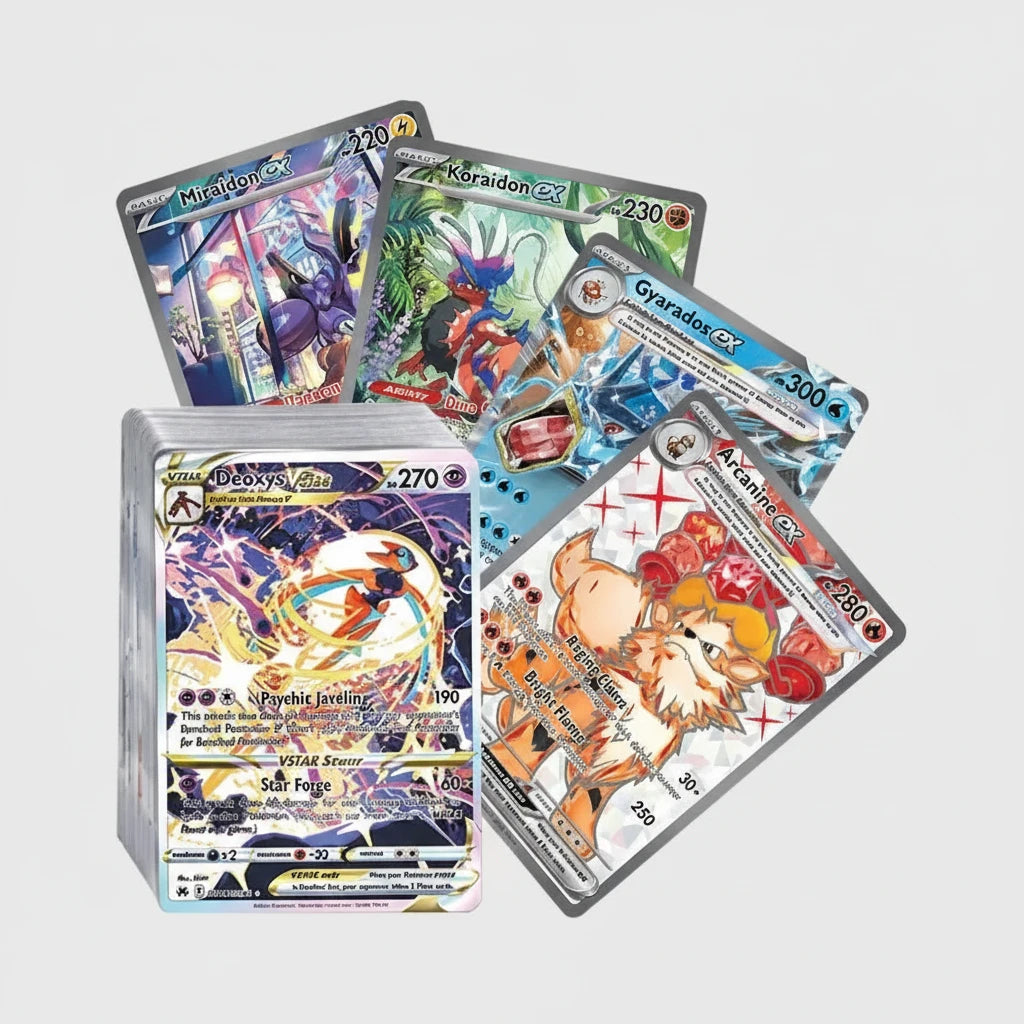 60-100Pcs English Pokemon Cards GX Tag Team 1996 Vmax EX V Mega Vstar Trainer Shining Game Battle Carte Trading Collection Cards