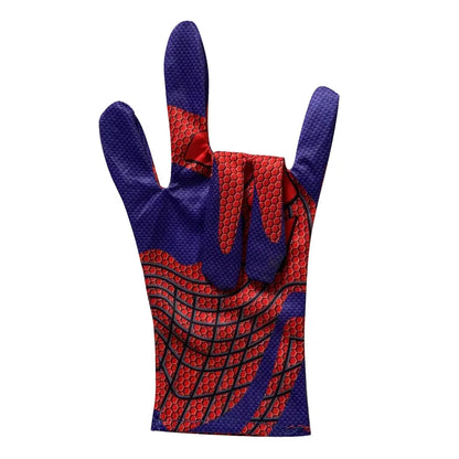 Spider-Man web launcher glove Soft Bullets Launcher Spray Wrist With Gloves Launching Soft Bomb Toy Gun Outdoor Games Toys Multicolor ONLY one glove