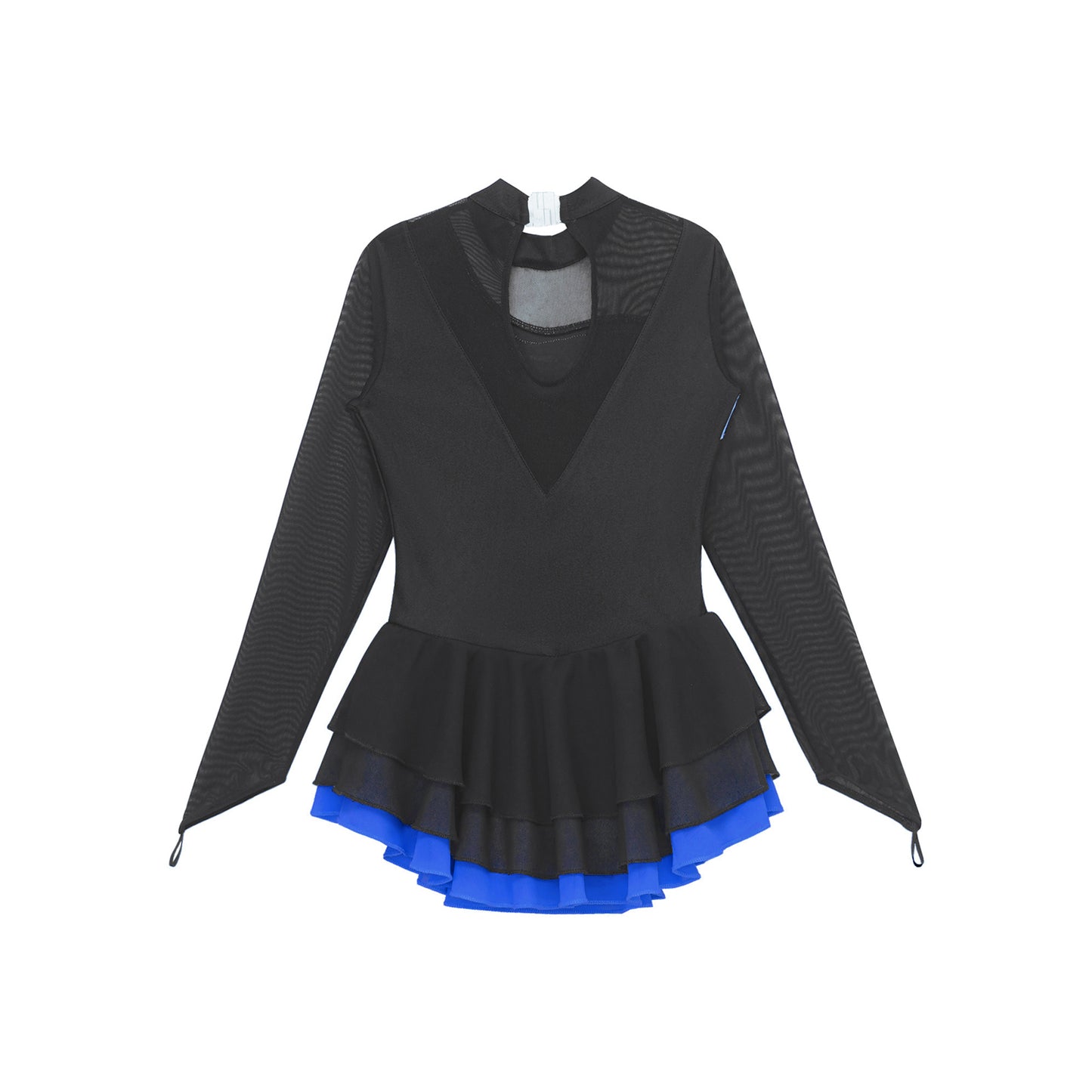Girls Rhinestone Figure Skating Leotard Dress (Age 6-16 YRS)