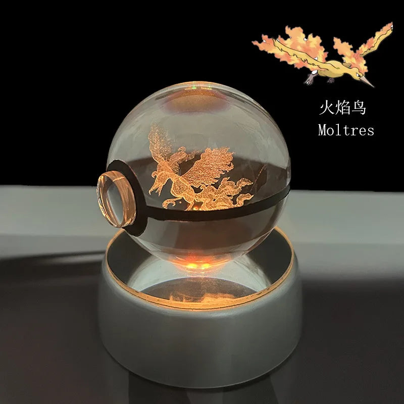 Pokemon Crystal Ball LED Night Light