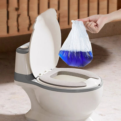 Children's Water Close Potty Training Toilet - With Flushing Sounds