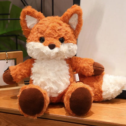 Plush Fluffy Fox Stuffed Toy - 35cm/50cm