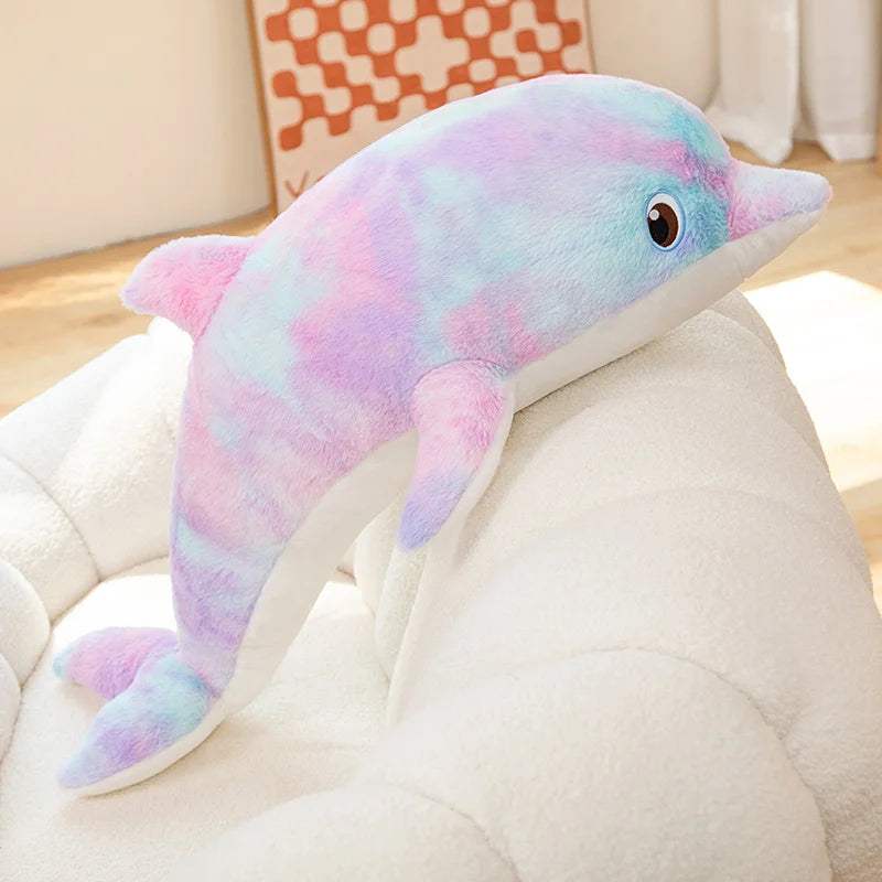 Large Plush Dolphin Stuffed Toy - 50cm Blue 50cm