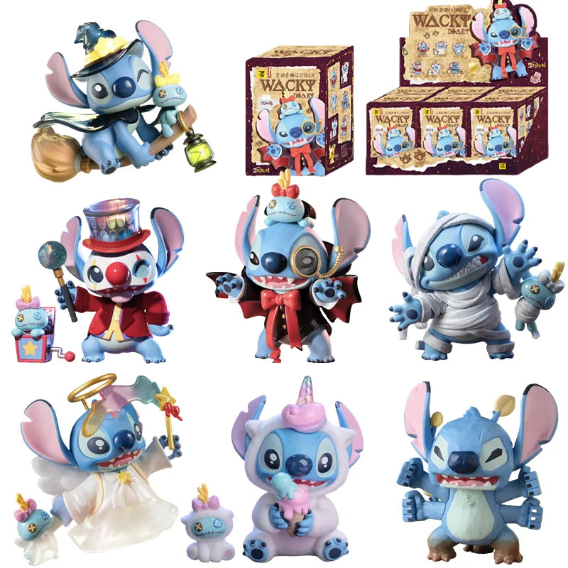 Miniso Top Toy Disney Stitch Wacky Diary 2.0 Series Single Blind Box