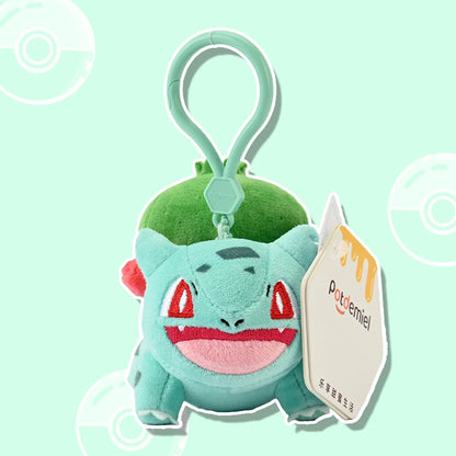 Cute Pokémon Plush Keychains Backpack Charms 10cm Bulbasaur