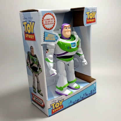 Toy Story Buzz Lightyear Action Figure – Poseable Model Toy | Pixar-Inspired Robot Doll