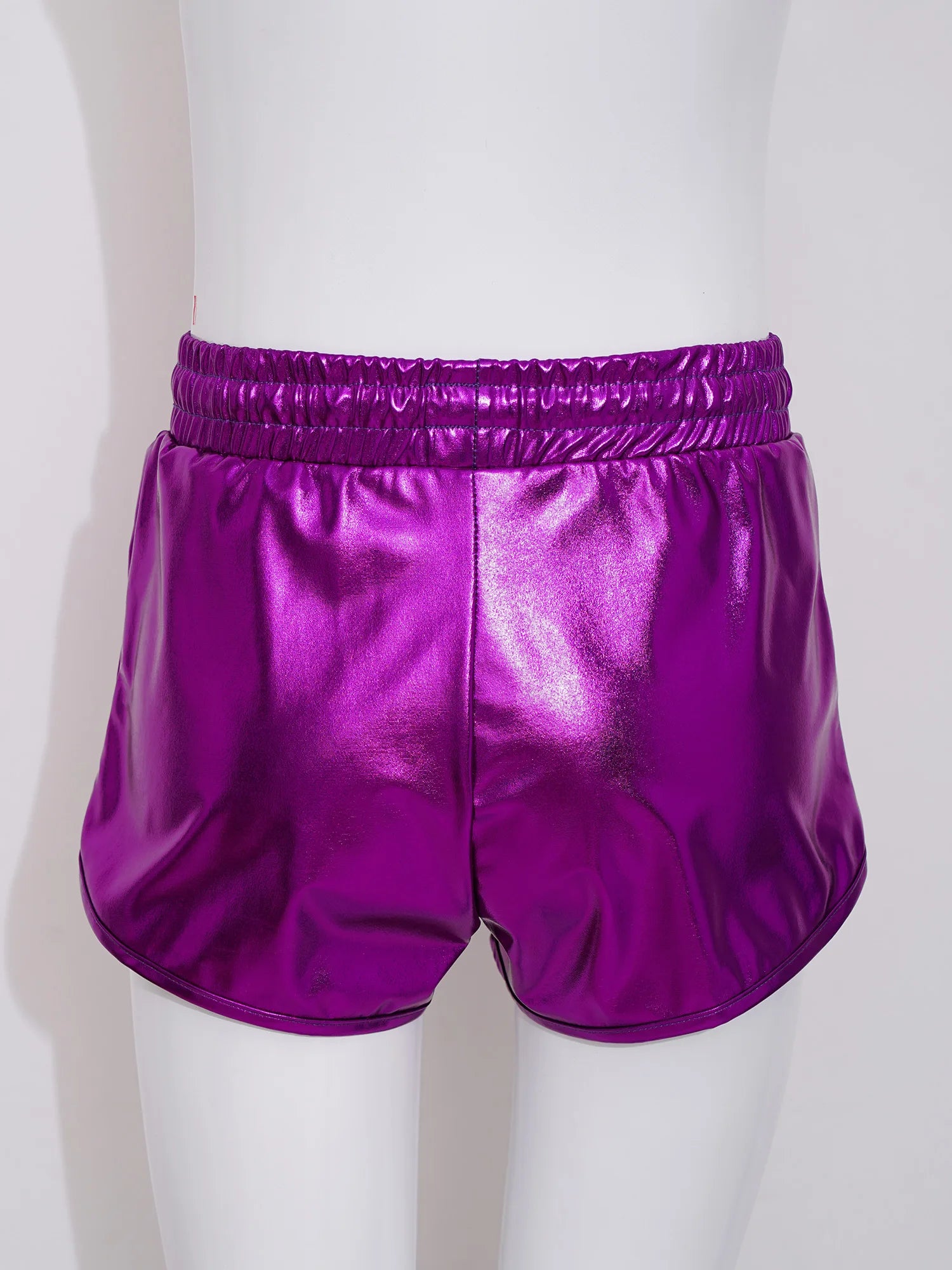 Girls Metallic Drawstring Shorts (Age 3-12 YRS)