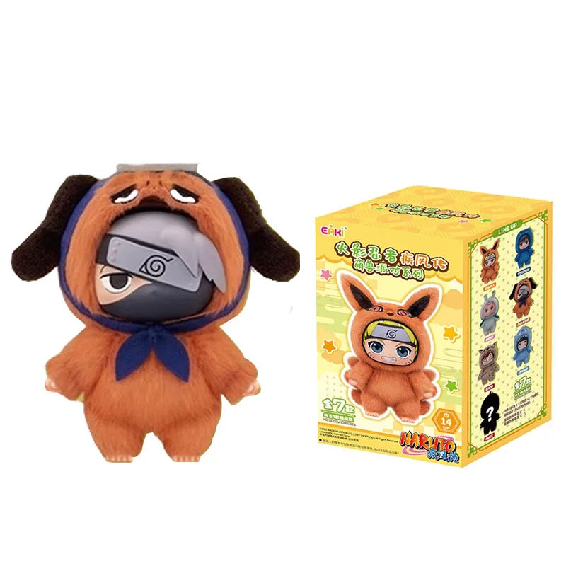 Naruto Shippuden Party Series Blind Box – EAKI Plush Vinyl Figure | Uzumaki & Friends Multi With Box 4
