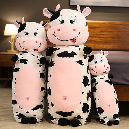Large Plush Milk Cow Stuffed Toy 80-120cm