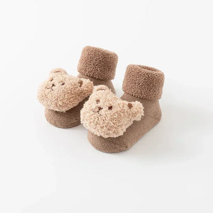 Baby Bear Cotton Anti-Slip Socks