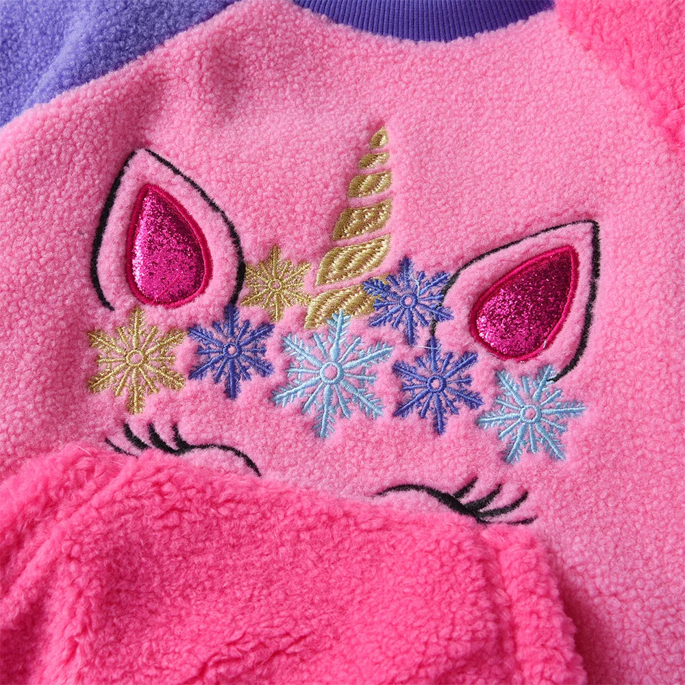 Girls Fleece Jumper (Age 3-12YRS)