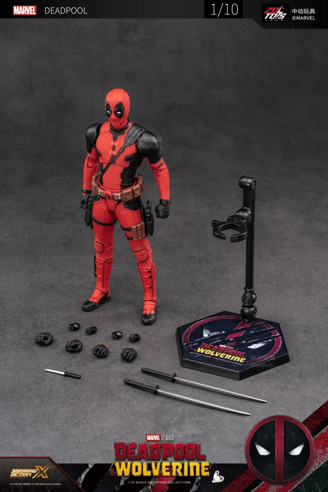 Deadpool & Wolverine Action Figure X-Men Limited Guardians of The Galaxy Toys
