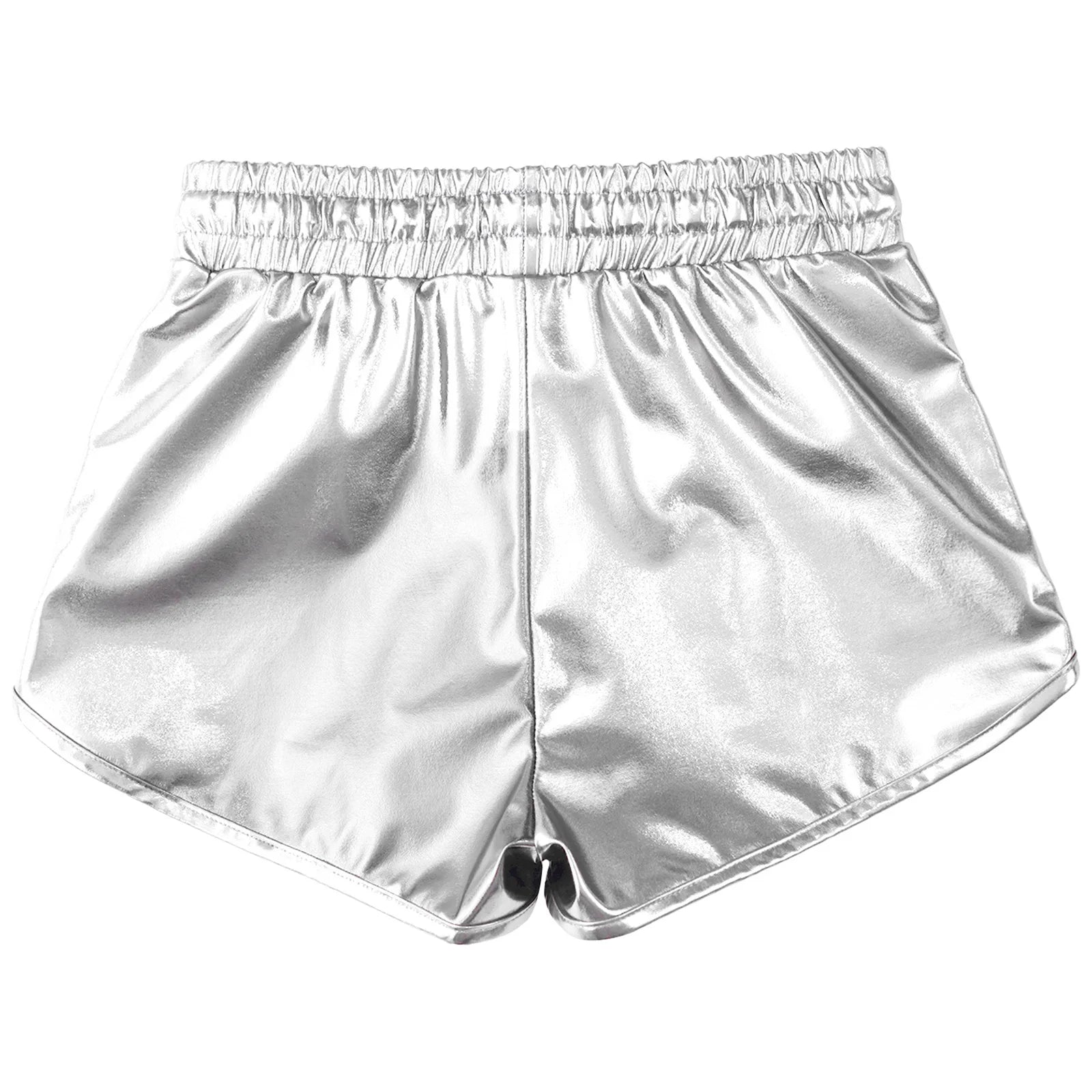 Girls Metallic Drawstring Shorts (Age 3-12 YRS)