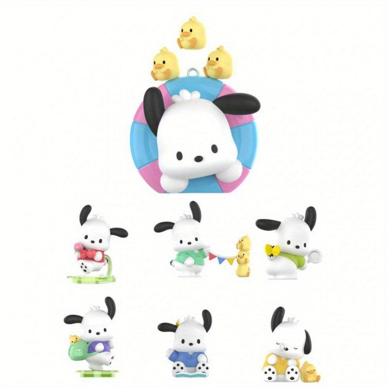 MINISO × Sanrio Pochacco “School Is Fun” Blind Box | Cute Collectible Figurine