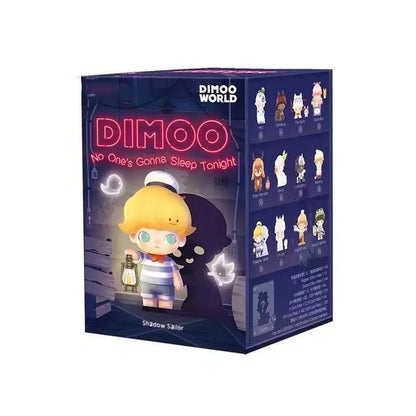 Tonight Dimoo No Sleeping Allowed Series – Blind Box Collectible Figurines Blue Random 1 Pack