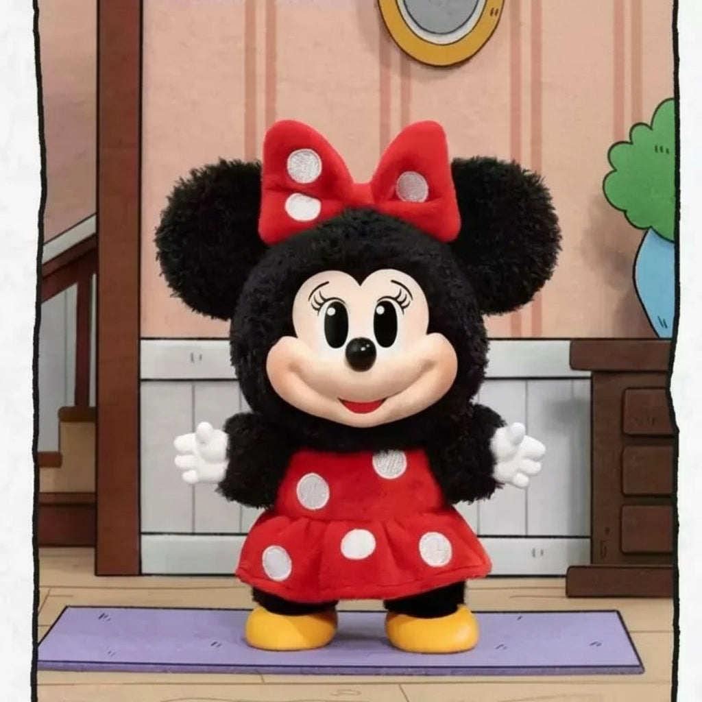 Pop Mart Mickey Family Cute Together Keychain Series blind box Multi B