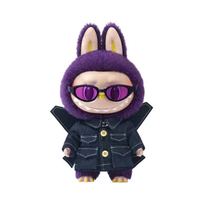 Large Labubu The Monsters – Wings of Fantasy 38cm Vinyl Plush Toy Purple 38CM With Original Box
