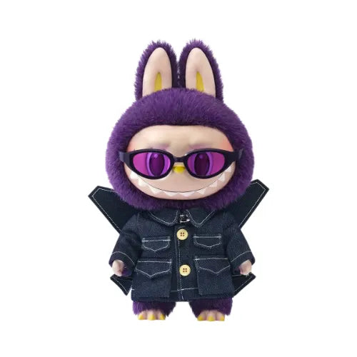 Large Labubu The Monsters – Wings of Fantasy 38cm Vinyl Plush Toy Purple 38CM With Original Box