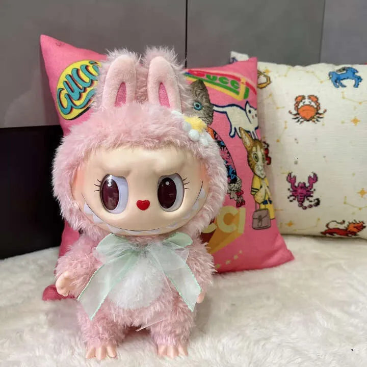 Large Mokoko Labubu – “Close to Sweet” Plush Doll | 38cm Pink Original V1