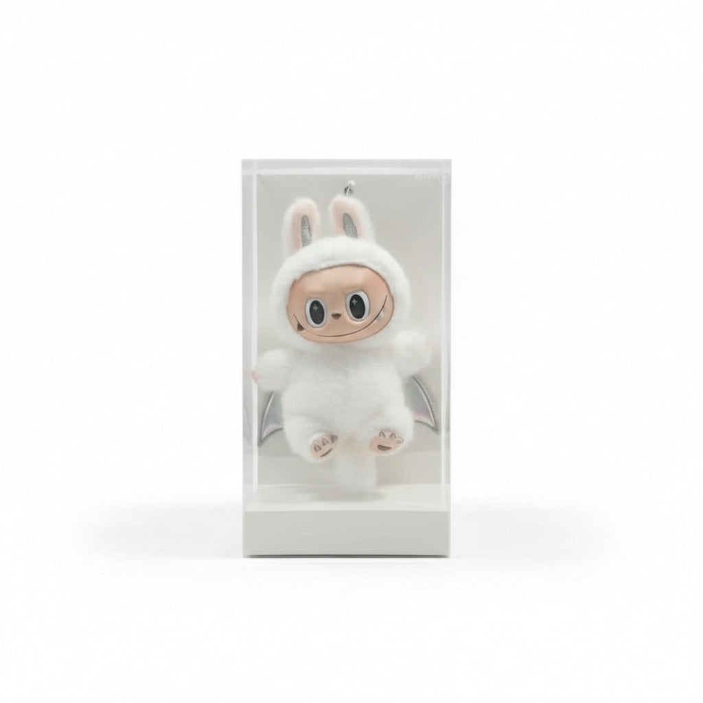 Labubu The Monsters – Angel in Clouds Series 17cm Vinyl Base Doll Pendant